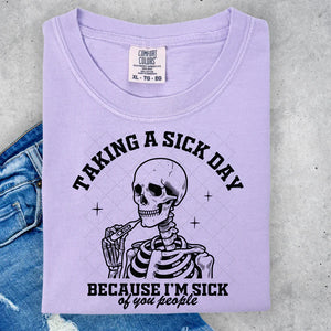 Taking A Sick Day